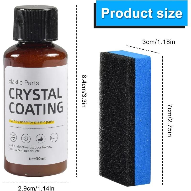 Car Plastic Leather Restorer Spray Engine Bay Cleaner  Polish Cleaner Coating Agent Ceramic Coating Spray Car Cleaning Tool