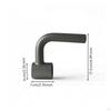Lat Pulldown Handle Textured Grip Transverse Welded Bar for Weightlifters, Athletes,