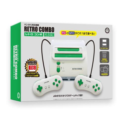 [Columbus Circle] (FC/SFC Compatible) Retro Combo GREEN - Famicom/Super Famicom Compatible