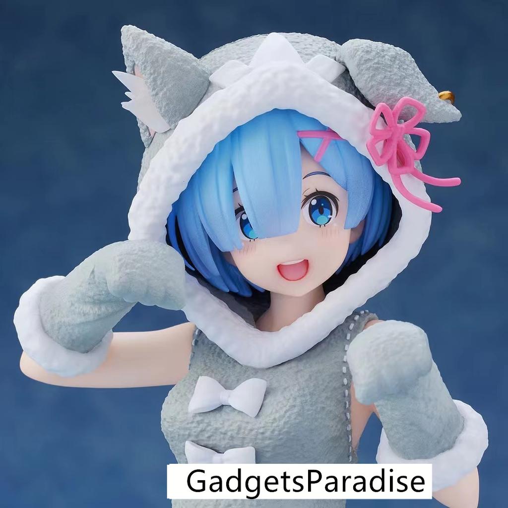 Re:Life in a different world from zero Rem Ram PVC Figure Model Toy Decorative Ornament
