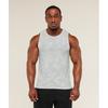 Gymshark Geo Seamless Tank Light Grey Smokey Grey A6a3k Gb8v