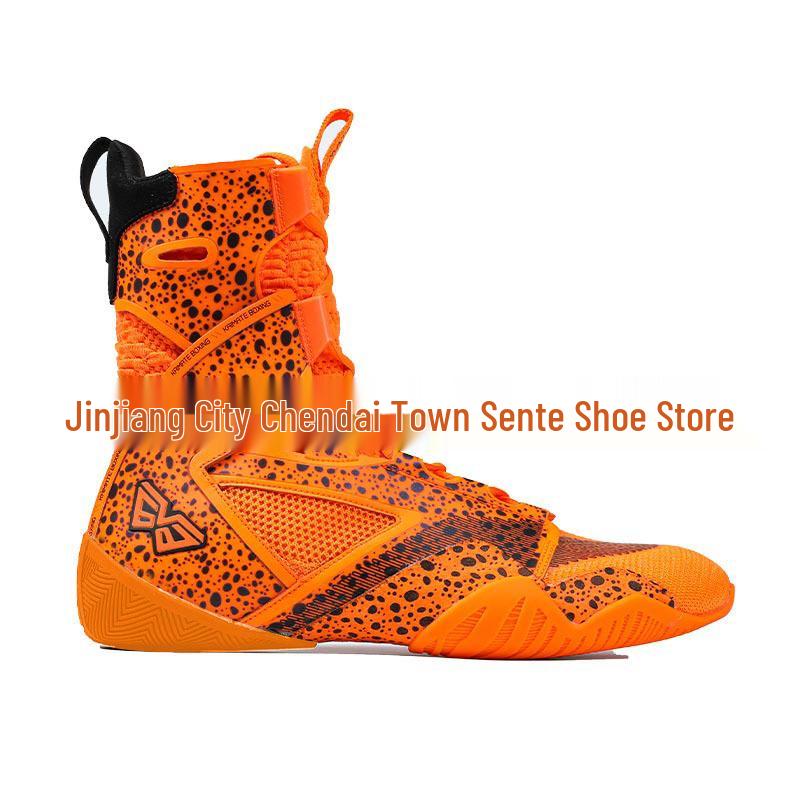 

Унисекс высокие боксерки и борцовки - Нескользящие тренировочные ботинки для боевых искусств 916 Fitness 39