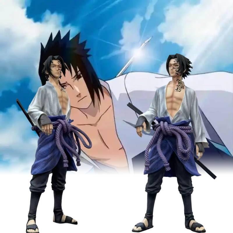 Sasuke Naruto Uchiha Figurine Anime Model Ornament Toy Gift Festival Garnish