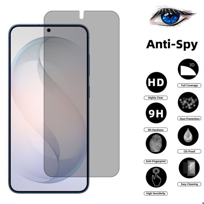 4x Tempered Glass - BOOLING - for Samsung Galaxy S26 - Anti-Spy Anti-Scratch 9H Protection