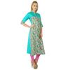 Bimba Women Cotton Custom Kurta Kurti Ethnic Indian 3 4 Sleeve Top Casual
