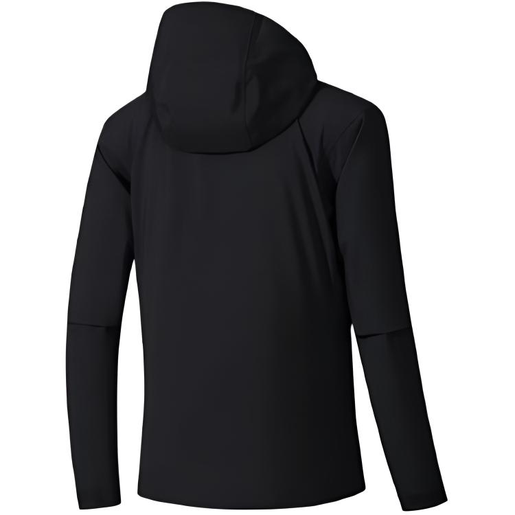 Anta Champion Hiking Series Solid Color Zipper Hooded Casual Versatile Waterproof Windproof Jacket Women Jacket 162540601-6
