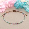 Boho Beaded Bracelets Simple Thin Bracelet Bohemian Style Hand Woven Bracelet For Women Jewelry