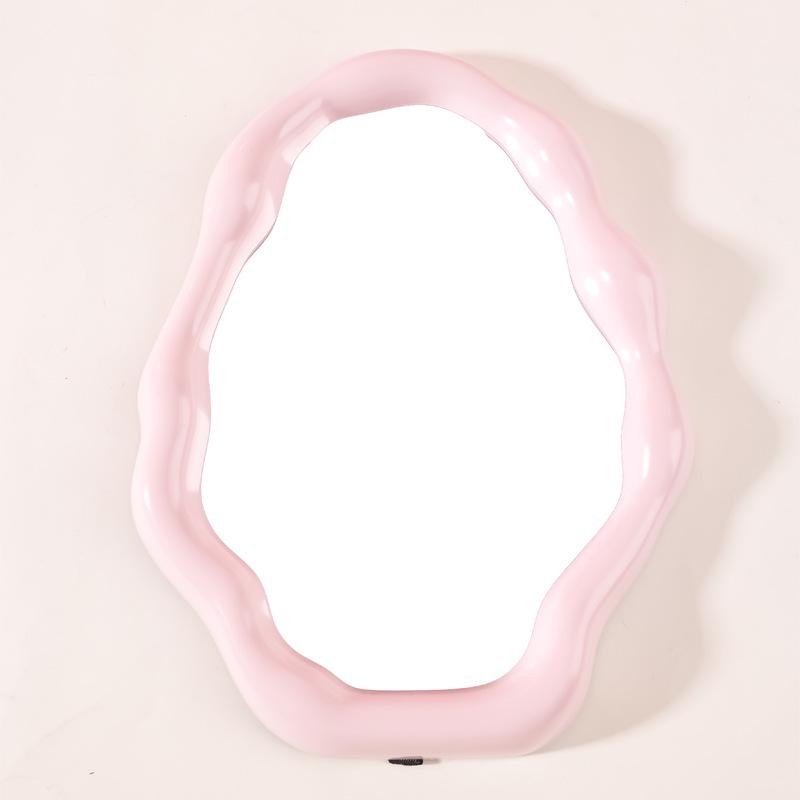 

Portable Cloud Makeup Vanity Mirror for Home, Office, Dorm, or Bedroom 20.5 x 27 cm ярко-розовый