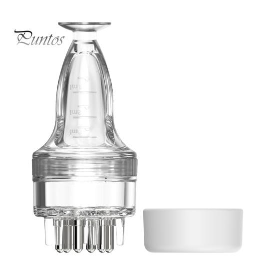 

Портативный аппликатор для кожи головы, сыворотка для роста волос, питательное масло, мини-портативная жидкая массажная расческа для корней волос с масштабным дизайном, уход за волосами чистый