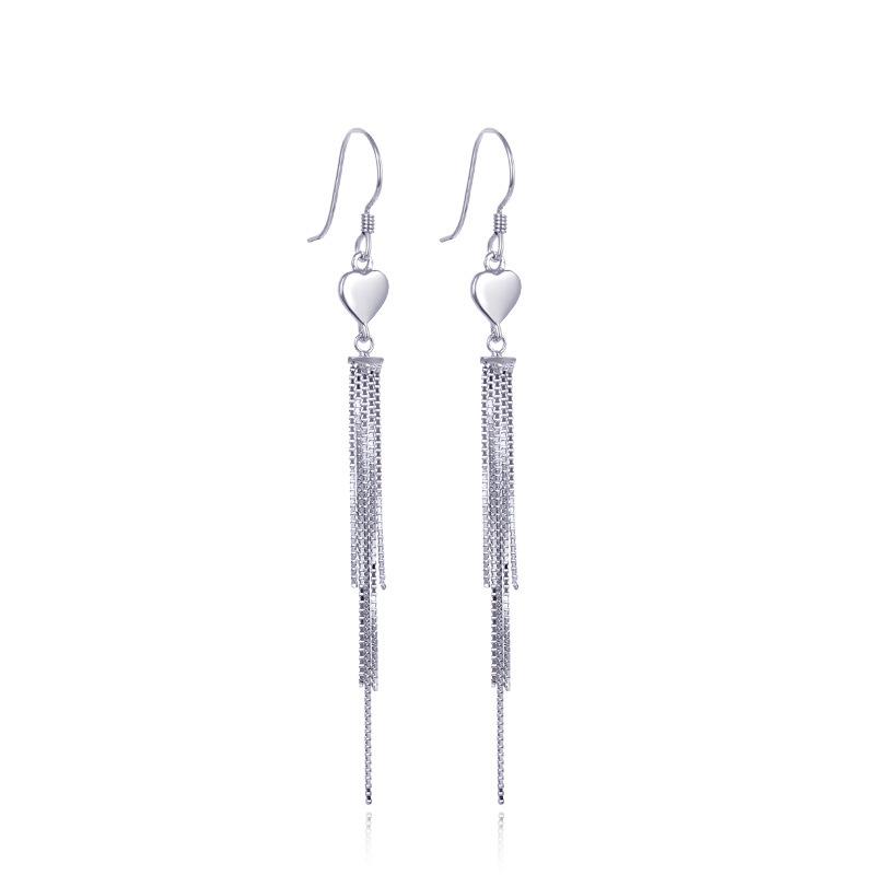 Lindon 925 Sterling Silver Earrings Drop Earrings For Women Wedding Party Gifts