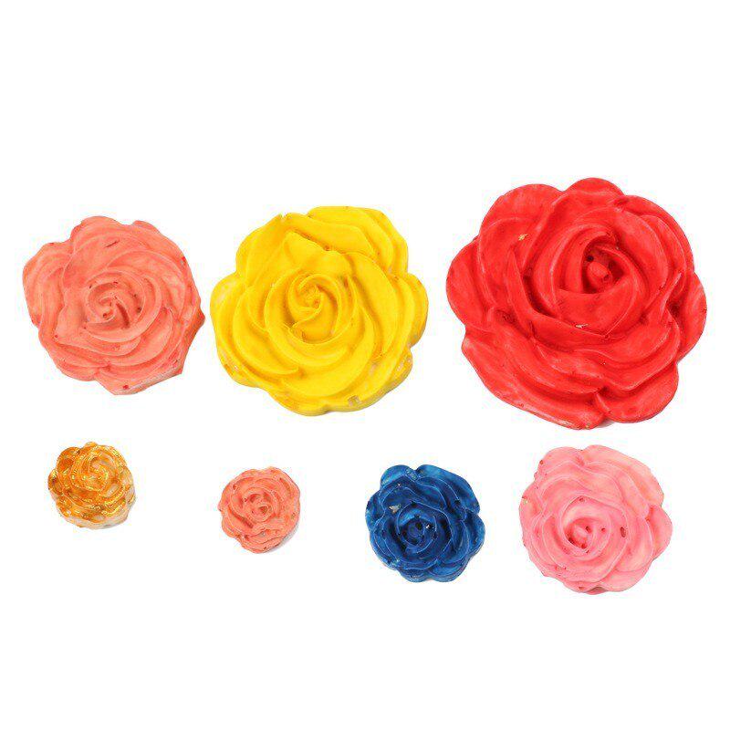 Silicone Molds Baking Rose Flower Shape DIY Fondant Molds Pastry Chocolate Cake Decorating Mold Tool