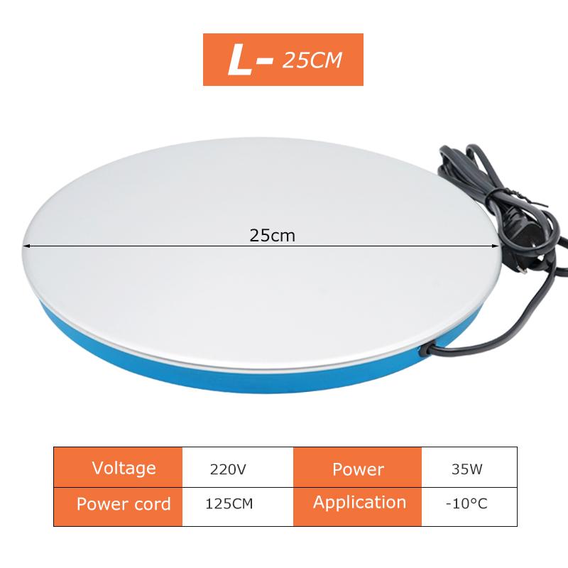 Poultry Drinking Heating Plate Constant Temperature Chicken Quail Poultry Drinking Water Constant Temperature Base Insulation