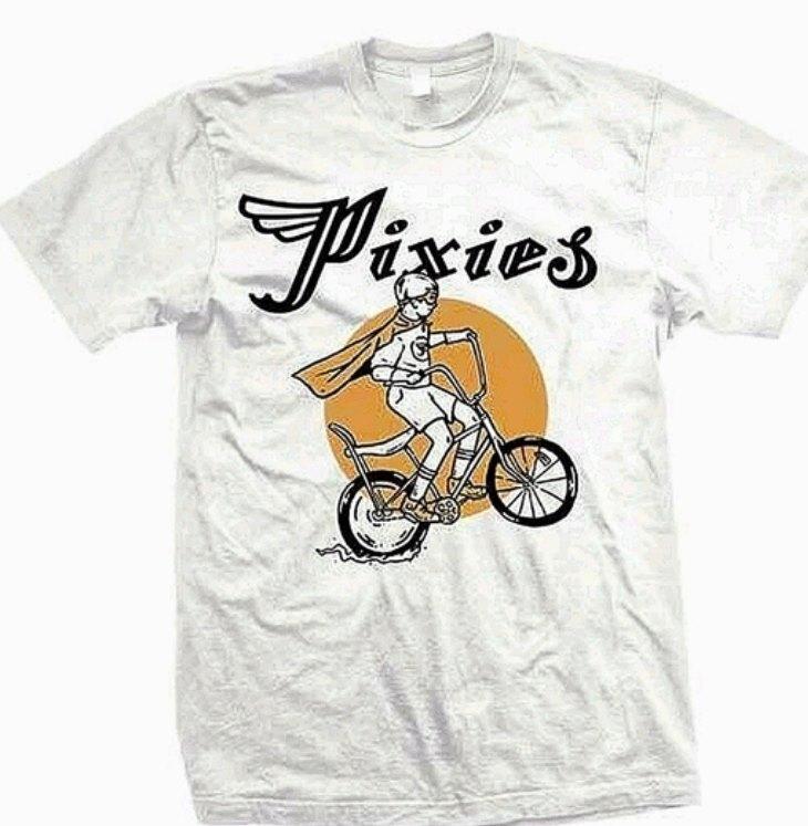 

The Pixies Tony Bike Premium Soft White T-Shirt 4XL