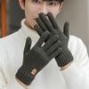 Windproof Winter Gloves Thick Men Mittens Gift Knitted Gloves  Girls