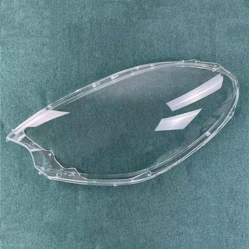 For Porsche Macan 2014 2015 2016 2017 Transparent Cover Lamp Shade Headlight Shell Lens Replace Original Lampshade Plexiglass