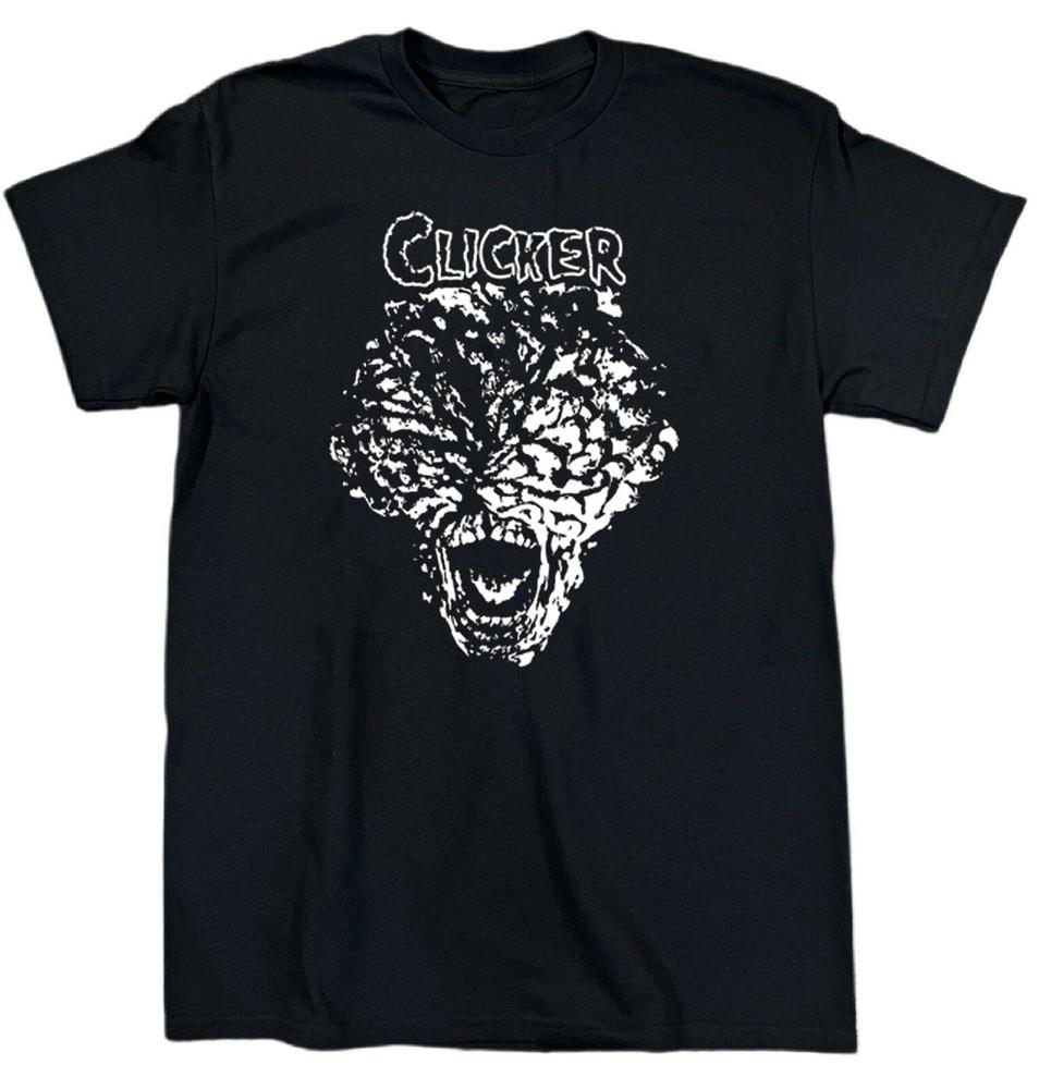 

New CLICKER Band Album Music Heavy Cotton Black T Shirt S-5XL For Fans TT246 Unisex T-Shirt Graphic Tee XXXXL