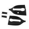 Exterior Door Handle Bowl Cover Kit Carbon Fiber Color Replacement for Smart Fortwo C453 A453 2016‑2021
