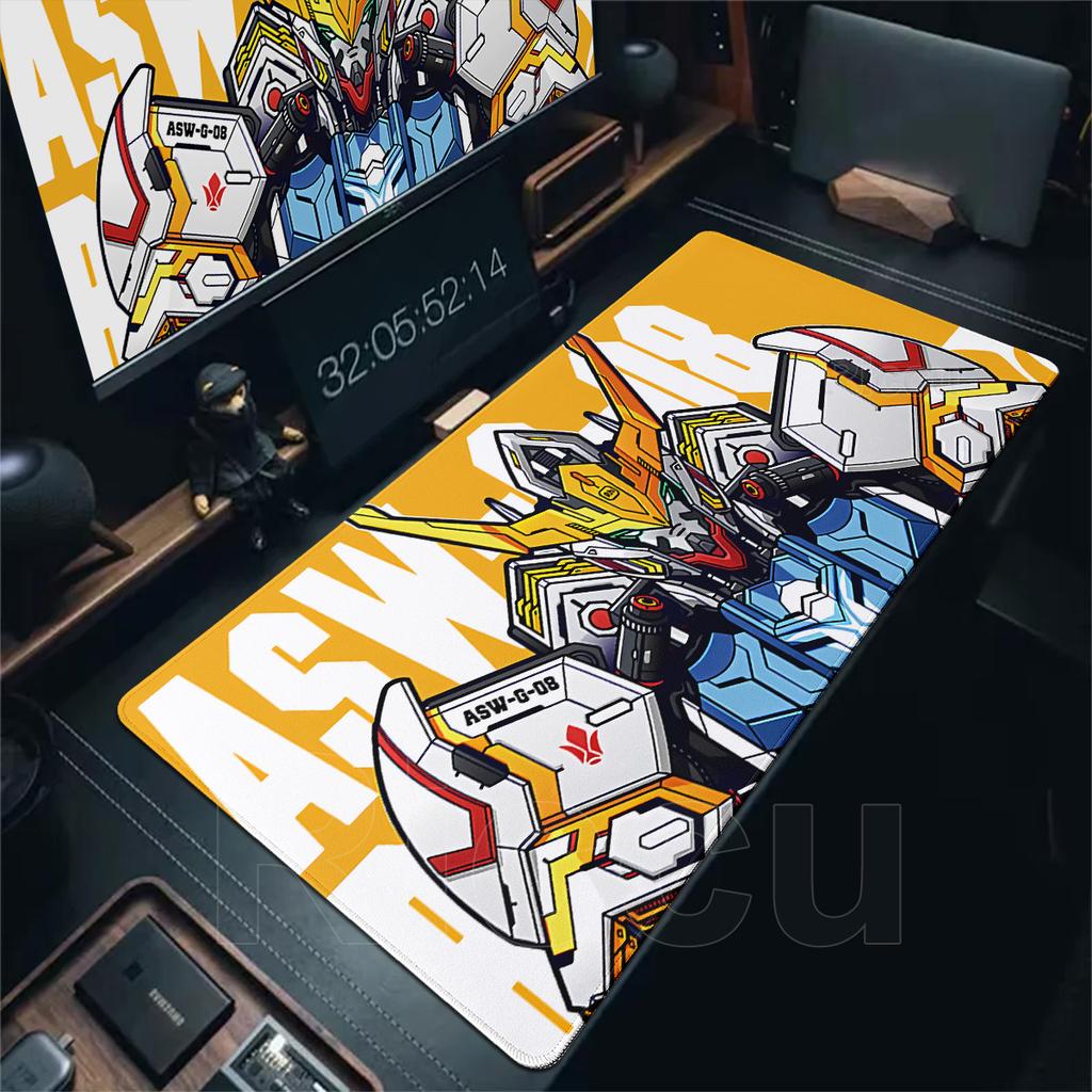 Lager G-Gundam Anime Keyboard PC Gaming Deskmat Non-slip Accessories Cool Robot E-sports Players Laptop Mousepad Office TableMat