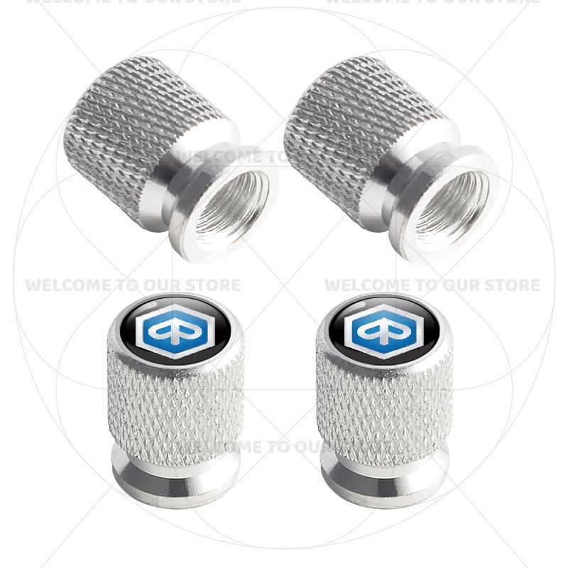 For Piaggio Emblem Vespa 250 300 MP3 Sprint Primavera 150 4Pcs Aluminum Motorcycle Tire Valve Caps Wheel Stem Air Dust Covers