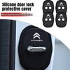 2/4 Stück Silikonabdeckung für Autotürverriegelung Kratzfeste Zubehörteile für Celysee C6 C3 C5 C1 C2 C4 Aircross Picasso Cactus