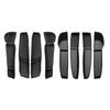 For   Door Side Storage Box Handle Pocket Armrest Flocked Passenger Storage Tray Container