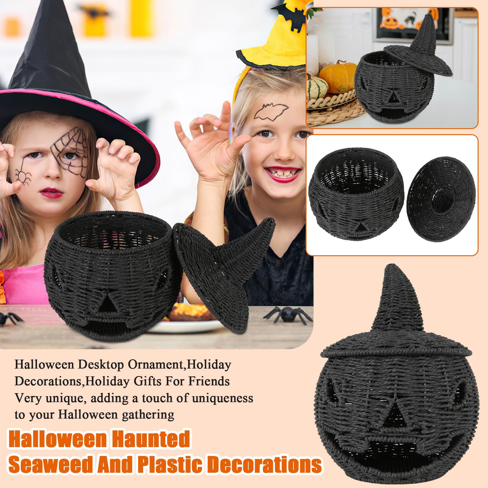 

Halloween Haunted Seaweed And Plastic Decorations One Size