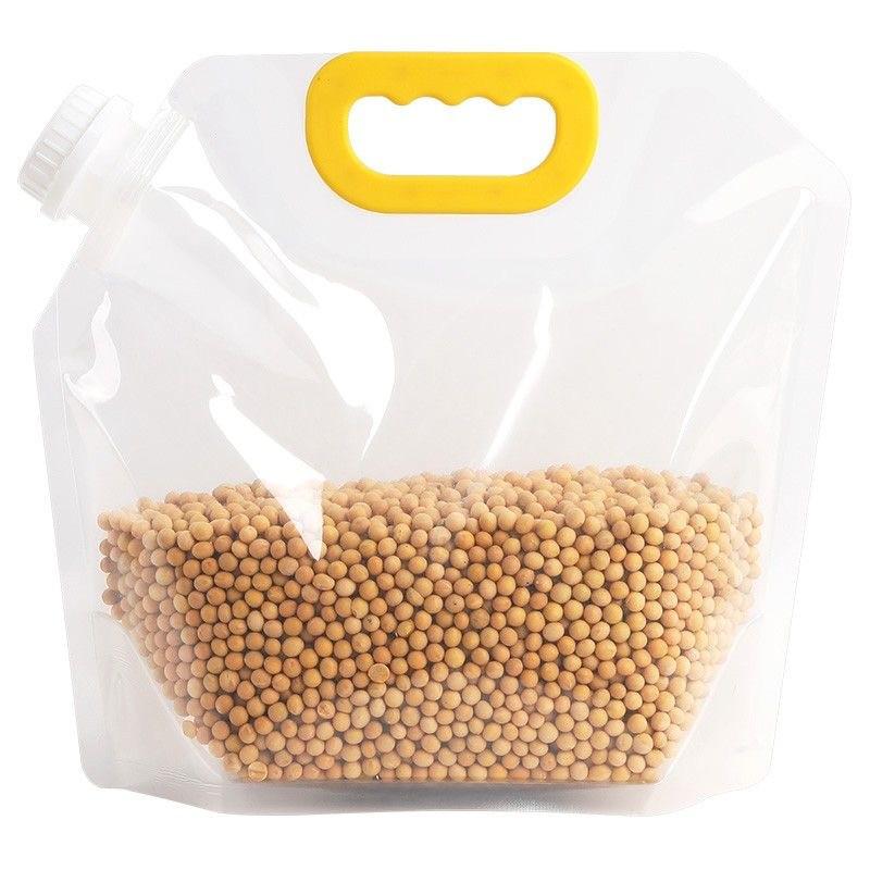 Large Grain Storage Bag with Spout Seal for Home Use