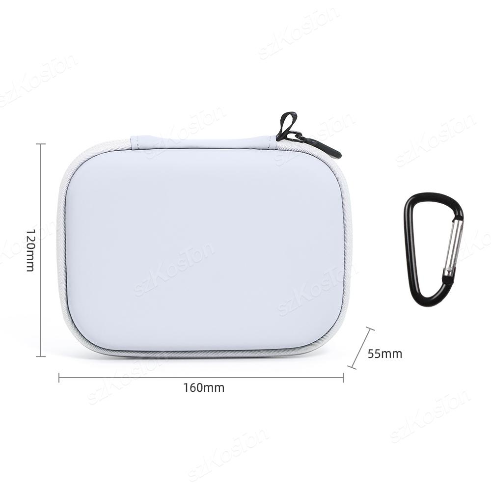 

Storage Bag Box For DJI Osmo Action 5 Pro Case Portable Sports Camera Portable Handbag For DJI Action 4 3 Case Accessories сірий колір