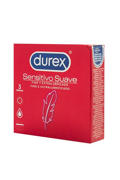 DUREX SOFT SENSITIVE 3 UNITS.