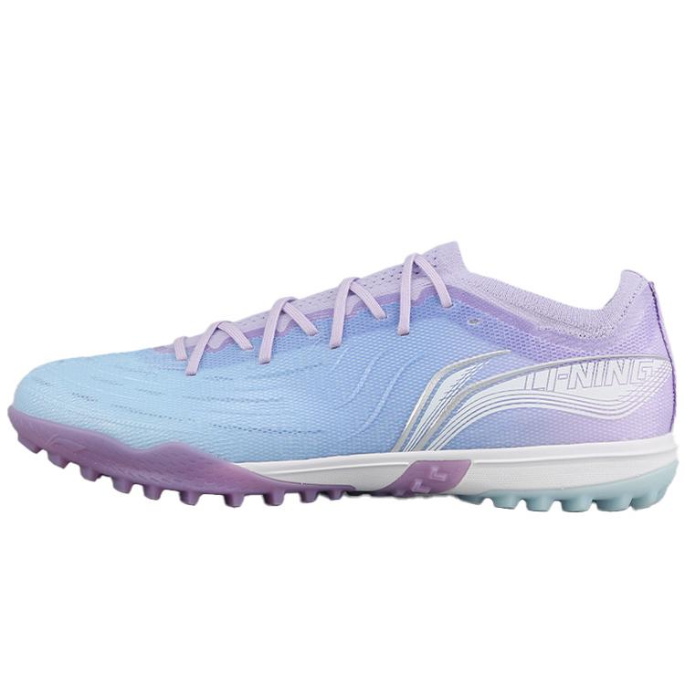 

new LINING Soccer Shoes Men s Low top Blue Purple 43