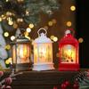 Christmas Snowman and Santa Lantern Night Light