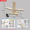 Wooden Suspension Bridge Model Children's Diy Science Experiment Material Package Teaching Aids Students' Technology Small Production Invention