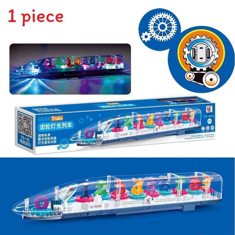 

Calming Autism Sensory Led Light Train Toy With Music Special Needs Gift Child