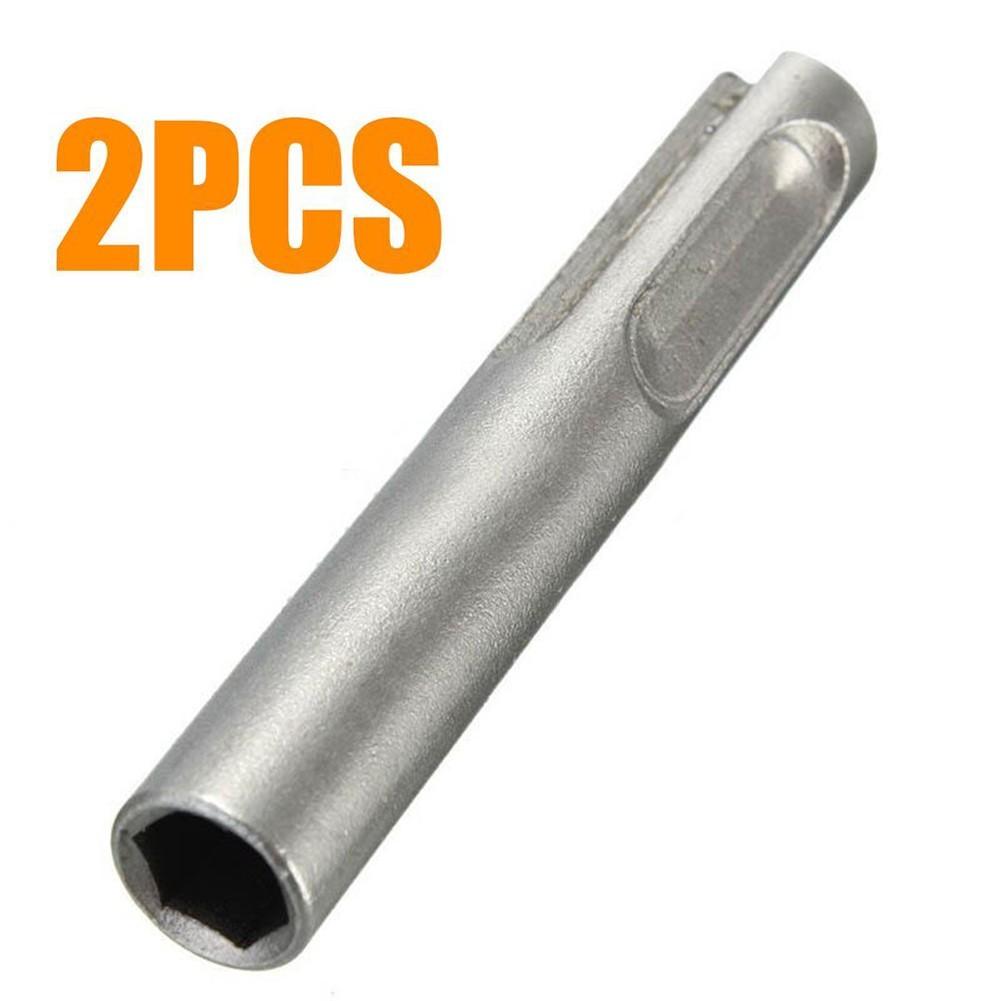 2Pcs 1/4\'\' Hex Shank SDS Screwdriver Holder Drill Bit Adaptor Magnetic Converter