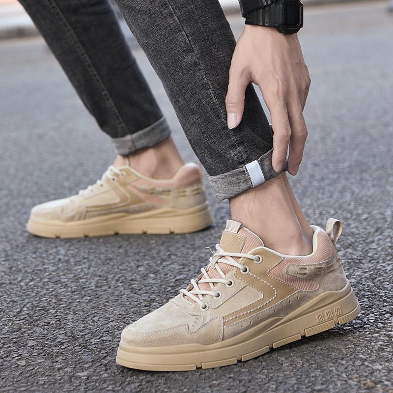 Модная мужская повседневная обувь из высококачественной кожи Модная спортивная обувь — фото 3