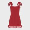 2024 European & American Style Women's Sexy Low-Cut Off-Shoulder Slim Short Dress