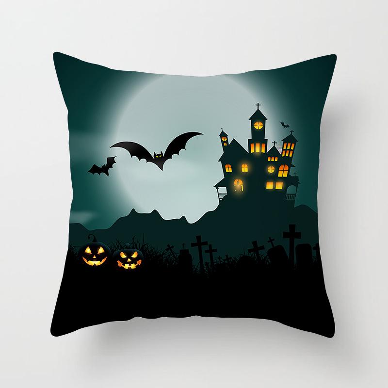 Pillow Covers Halloween Day Home Sofa Cushion Covers Office Supplies