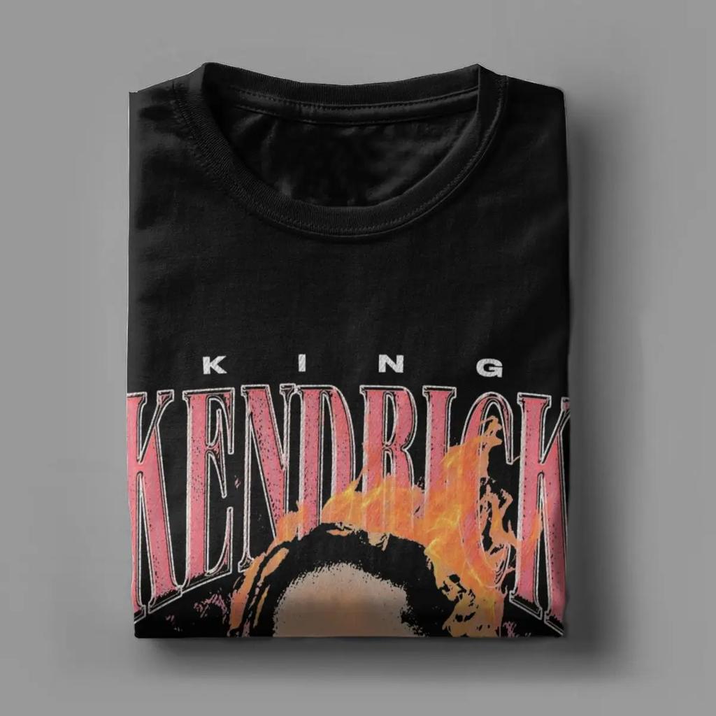 Kendrick Lamar 90s T Shirts Men Cotton Funny T-Shirt Round Neck Tees Short Sleeve Clothing Plus Size