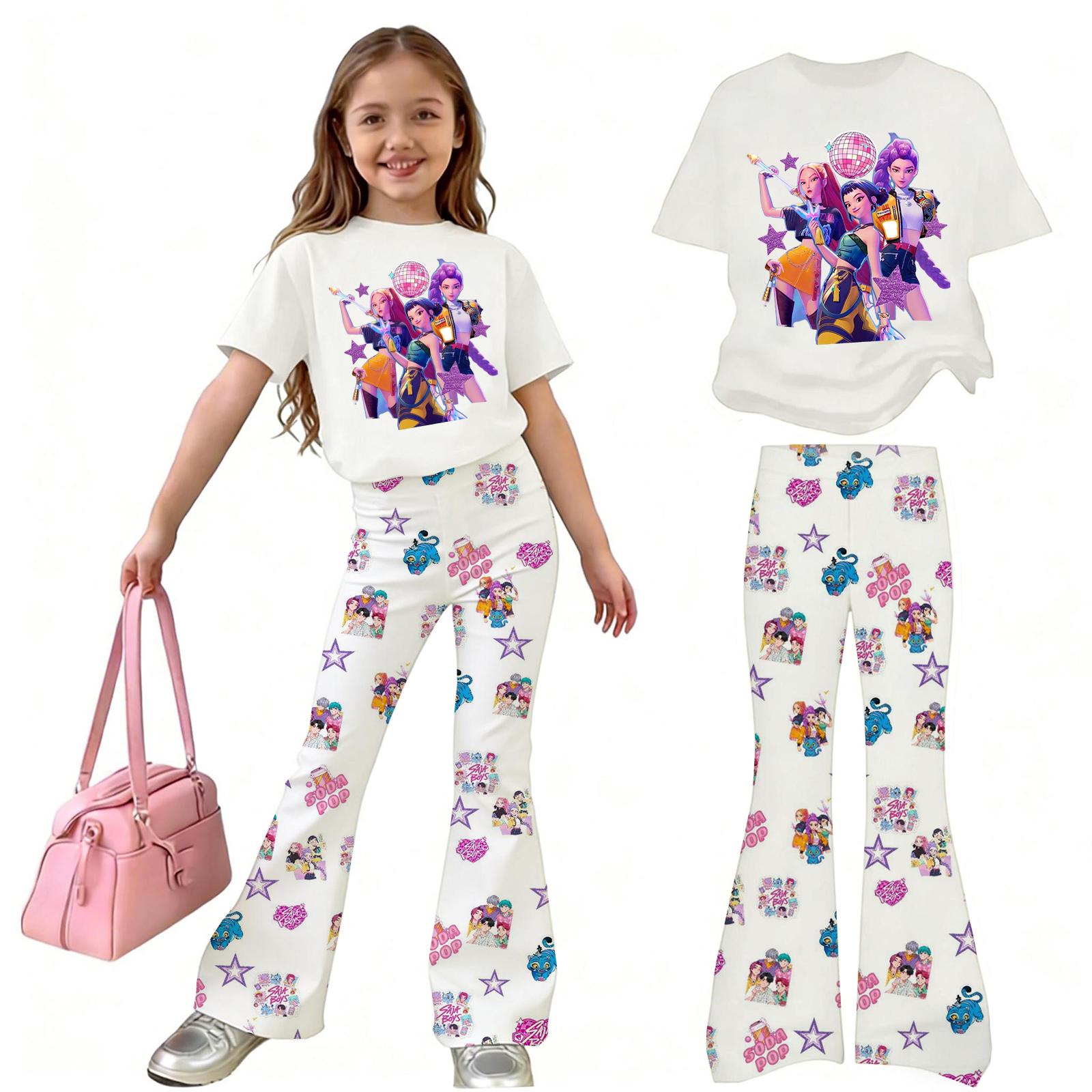

Children s Leisure Stripe Short Sleeve Round Neck T-Shirt and Shorts Set 160 чорний