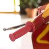 2 Stück 22mm TPU Motorrad Fahrrad Lenker Handgriffe Zubehör(rot)