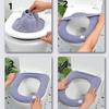 Newest Thicken Toilet Seat Cover Mat Winter Warm Soft Washable Mat Seat Case Toilet Lid Pad Bidet Cover Bathroom Accessories