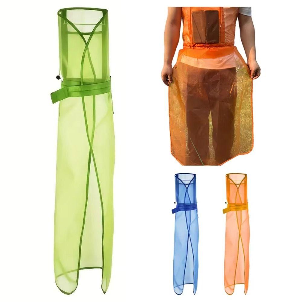 Ademend Mesh Mesh Grasmaaier Schort Lichtgewicht Volledige Dekking Schort Tuin Schort Tuinieren