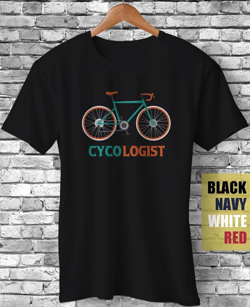 Cycologist Bicycle Road Mountain Bike Funny Gift T-Shirt Vintage Retro Cycling S