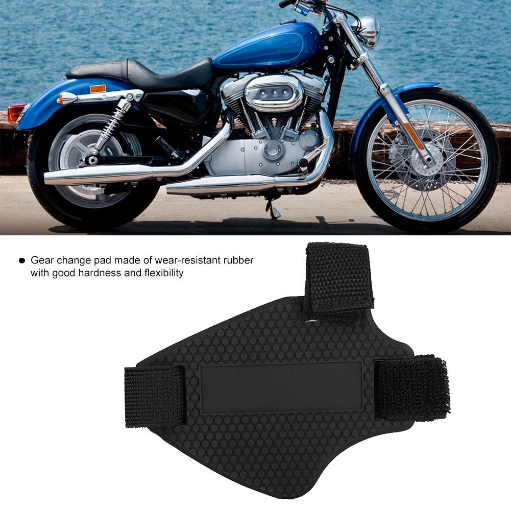 Rubber Motorcycle Shoes Boots Cover Protector Shifter Guards Gear Protection Shift Pad