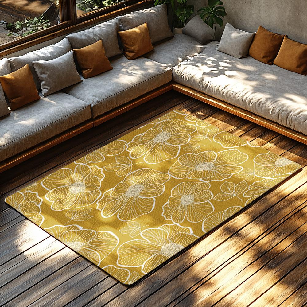 Floral Doormat Indoor Outdoor Rug Washable Entryway Mat Non Slip Welcome Home Decor Farmhouse Kitchen Floor Carpet Modern Abstra