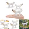 Pvc Realistic Pyrenees Mountain Dog Figure Toy For Childrens Learning And Home Decor