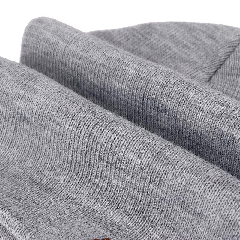 1 Pcs Unisex Beanie Hat Casual Beanie For Men & Women Warm Soft Knitted Hat Stylish Plain Daily Winter Hat