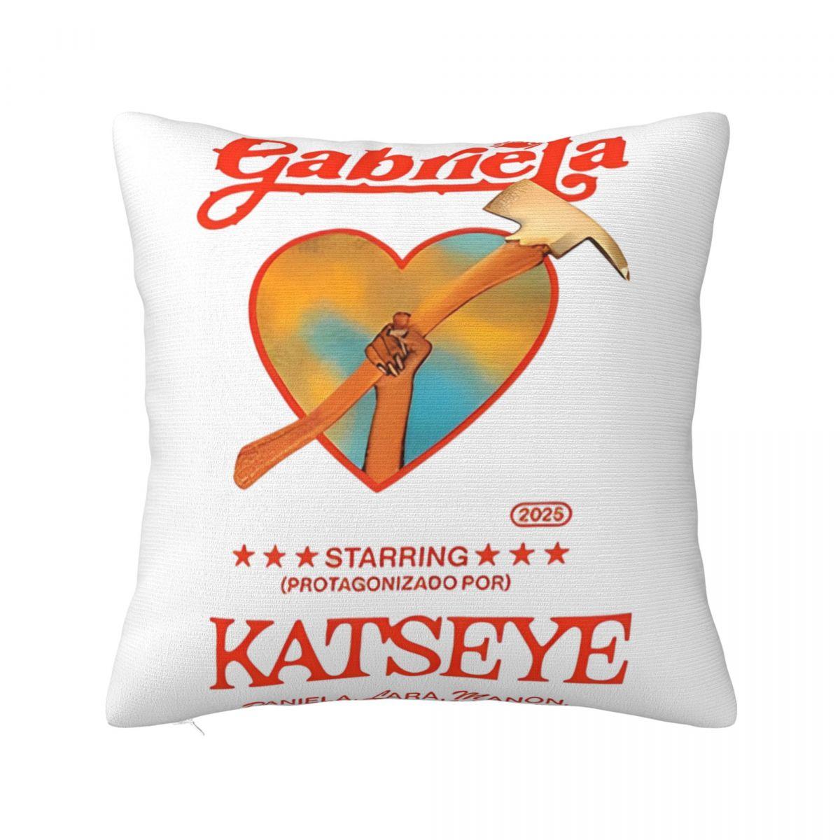 

Ключові брелоки Katseye Наволочки для подушок Чохол для подушки у вітальню Милий чохол для декоративної подушки 4545 50x50cm 20x20in