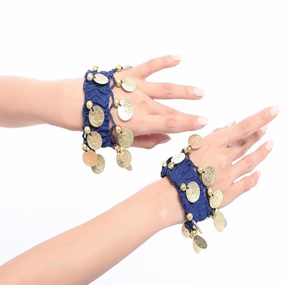 Dance Band Belly Dance Super Loud Performance Bracelet Ankle Chain Indian Dance Performance Accessories (single)