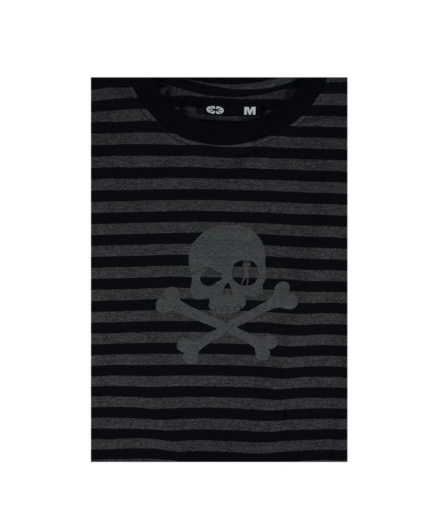 Ialtial Skull Ls T-Shirt Stripe